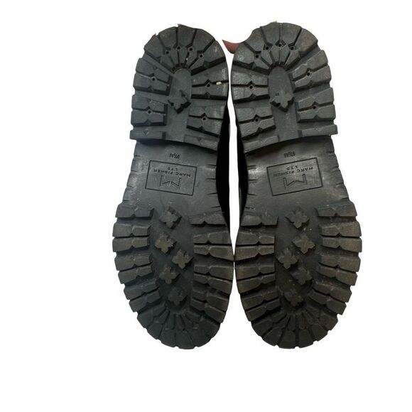 Marc Fisher LTD. Black Paralee Front Zip Leather Booties Size 9 - Picture 14 of 17